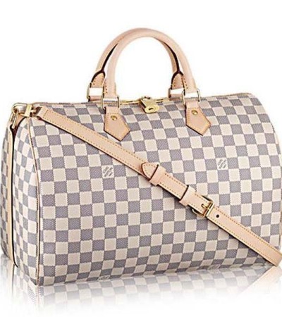 Louis Vuitton Damier Azur Canvas Speedy Bandouliere 35 N41372