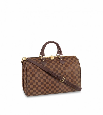 Louis Vuitton Damier Ebene Canvas Speedy Bandouliere 35 N41366