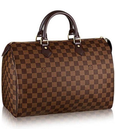 Louis Vuitton Damier Ebene Canvas Speedy 35 N41363