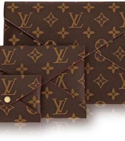 Louis Vuitton M62034 Pochette Kirigami Monogram Brown