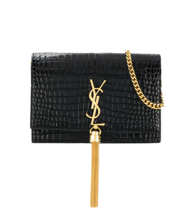 Saint Laurent Kate Monogram tassel bag