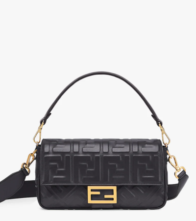 Fendi Baguette Black leather bag