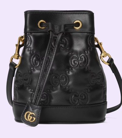 GG Matelassé bucket bag