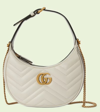 GG Marmont half-moon-shaped mini bag