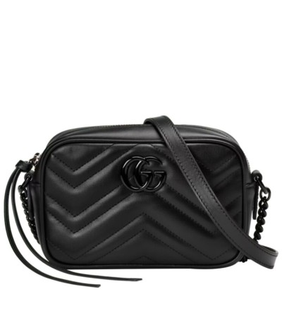 Gucci GG Marmont Mini Shoulder Bag Black