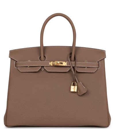 Hermès Birkin 35 Etoupe Togo Gold Hardware