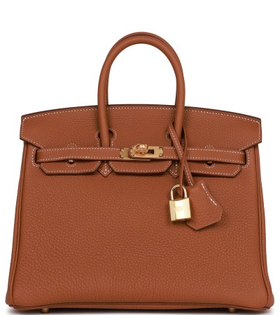 Hermès Birkin 25 Gold Togo Gold Hardware