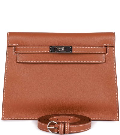 Hermès Kelly Danse Gold Evercolor Palladium Hardware