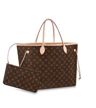 Louis Vuitton Monogram Canvas Neverfull GM M40990 Beige